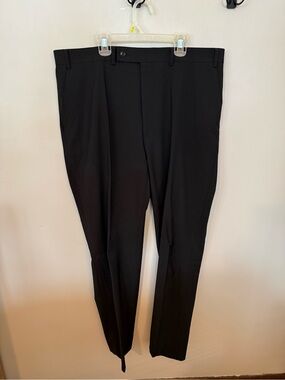 Calvin Klein Black Men's Dress Pants - Tailored Look 38 x 32